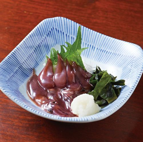ホタルイカの沖漬け