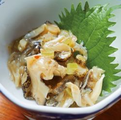 つぶ貝わさび