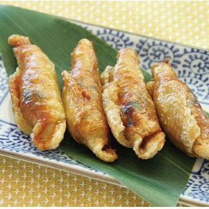 鶏皮餃子
