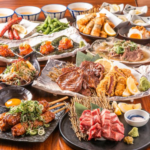 飲み放題付きコースも