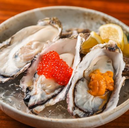 【冬期限定】極上厚切り牛タン＆生牡蠣 食べ放題コース　6,980円（税込7,678円）