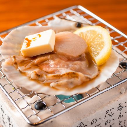 【春限定】厚切り牛タン×ホタテ食べ放題　5,980円（税込6,578円）