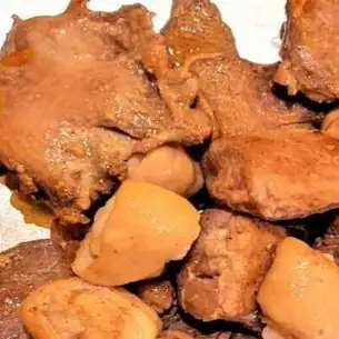 ☆やきとん3種ごちゃ混ぜ焼き 自家製辛味噌付き