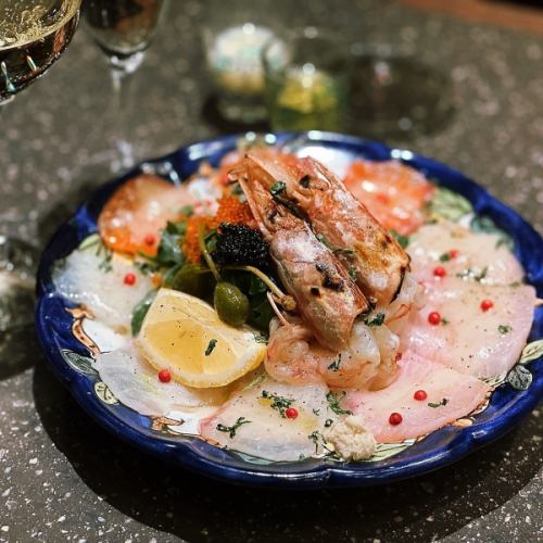 时令鲜鱼薄片拼盘（2人或以上食用）