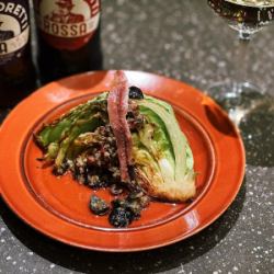 生鳳尾魚捲心菜