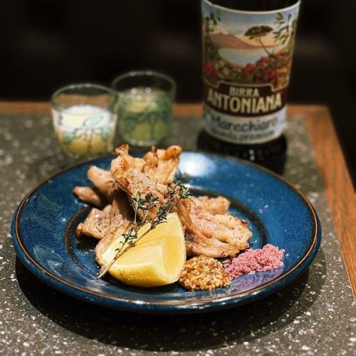 烤箱烤鸡脖子配红酒盐