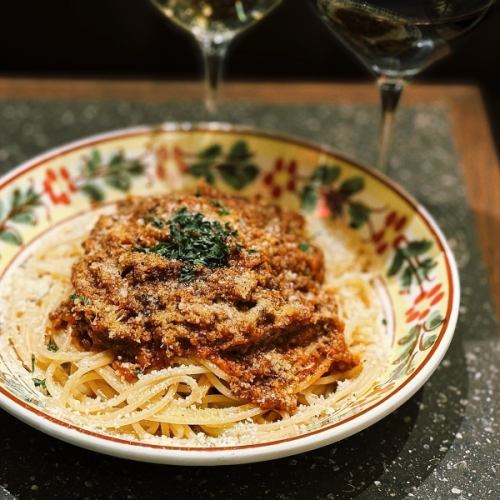 简单的肉酱意大利面