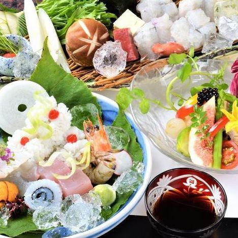 [完整的預訂系統] 在岡崎市的美味日本料理“Uokatsu”享用懷石料理。