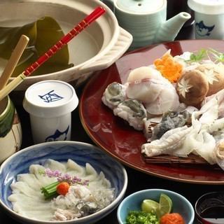 ◆仅限冬季！河豚套餐11,000日元（含税）