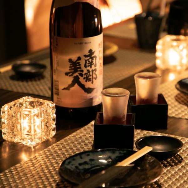 【厳選日本酒・明るいスタッフでおもてなし】スタッフ明るく、日本酒の知識も豊富にお客様のお食事に合った日本酒もオススメ出来ます。隠れ女番長によるおもてなしで食と空間を堪能して下さいませ！また、当店でしか飲めない、メニューには載ってない入荷困難な隠れメニューの日本酒もあります！日本酒好きにはたまりません