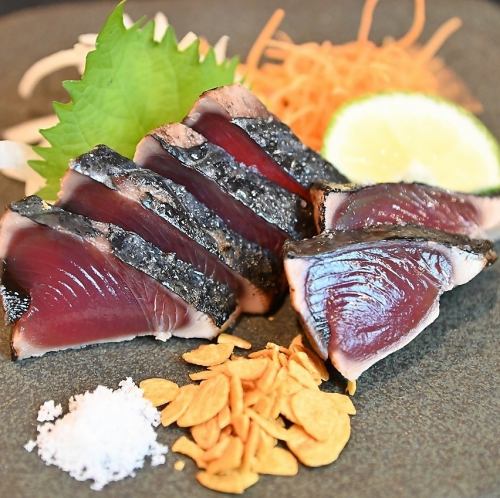 本日の藁焼き　
