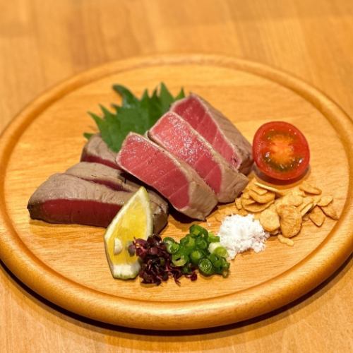 黒本マグロの藁焼き