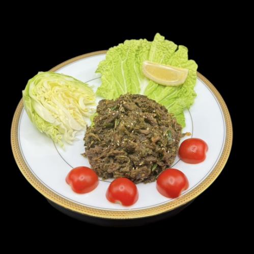 【◇通も唸る逸品◇】干しマトン肉と茶葉の和え物！