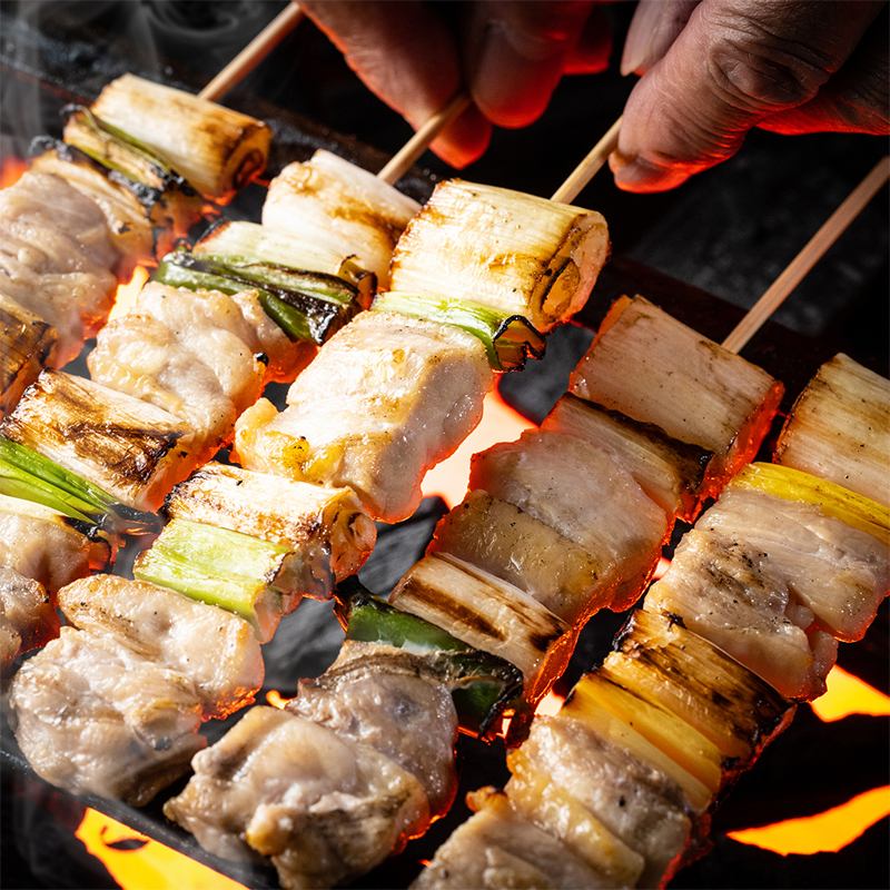 串打ちから店舗仕込み！自慢の焼鳥や野菜串は日替わりでご提供♪