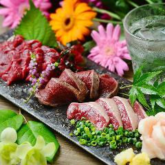 ★You can also enjoy fresh horsemeat sashimi carefully selected by the head chef★
