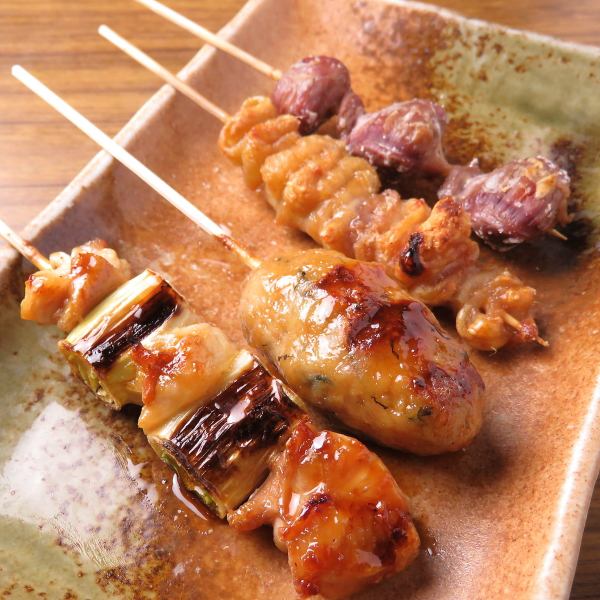Skewers, yakitori, and single dishes are all cheap and delicious!