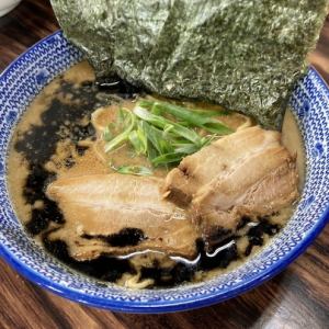 Black tonkotsu soy sauce ramen