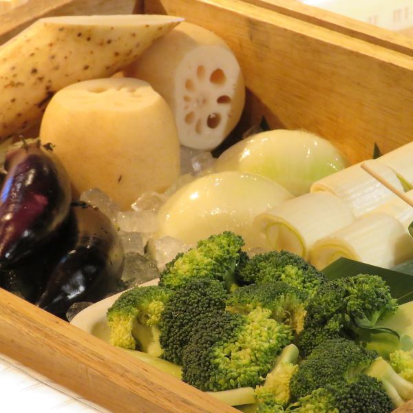 Seasonal vegetables using branded vegetables! From 320 JPY