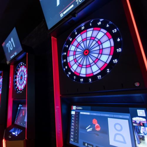 ダーツが楽しめる大人空間