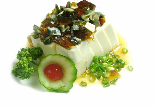Cucumber and cucumber sauce / Century egg / Century egg tofu / Gizzard with cucumber sauce / Vermicelli salad