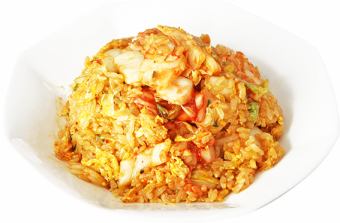 Lettuce fried rice / kimchi fried rice
