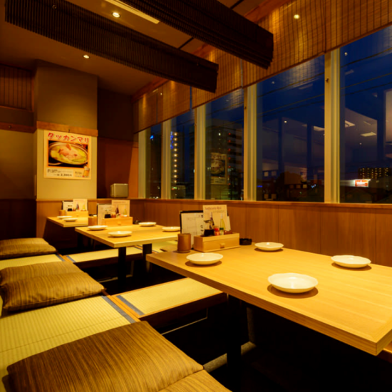 A high-quality interior made of cypress.A yakitori restaurant that makes you want to come with your loved ones