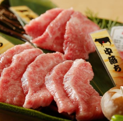 Assortment of three types of Matsusaka beef