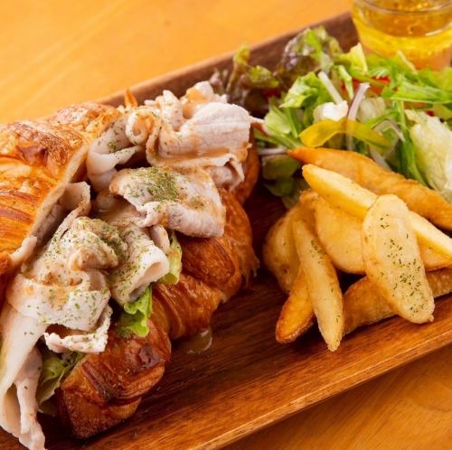 豚しゃぶクロワッサン