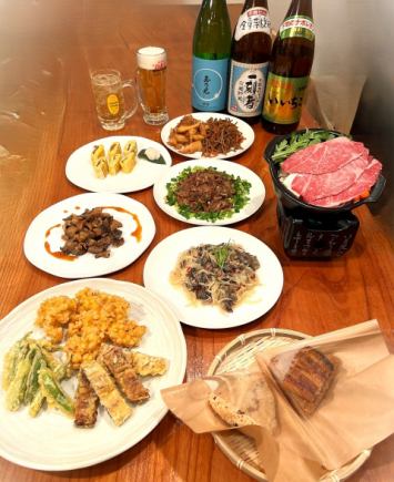 30品飲み放題2時間付き¥5200コース(税込)