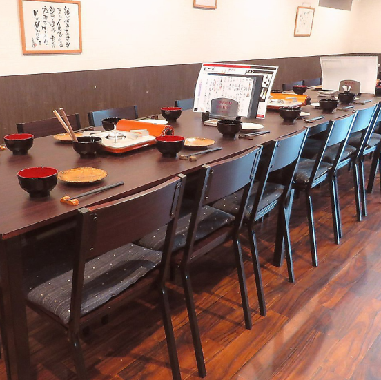 平日は12名~、金・土は18名~貸切可能!団体様でも大歓迎!