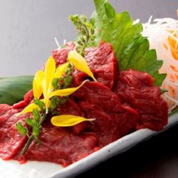 Raw horse meat delivered directly from Aizu