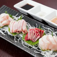 飲み放題120分付【翠翔お刺身コース】名古屋コーチンお刺身や手羽先など全9品♪7000円(税込)