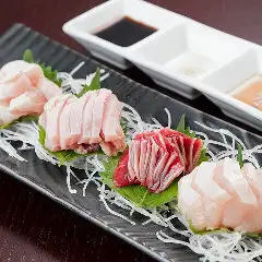 飲み放題120分付【翠翔お刺身コース】名古屋コーチンお刺身や手羽先など全9品♪7000円(税込)