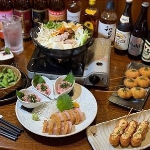 11/1～ご予約開始！冬・宴会【120分飲み放題付】鶏塩鍋コース￥6000（税込）