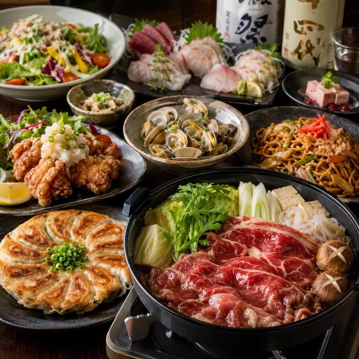 【会津若松駅】4000円台の飲み放題付きコースで宴会を満喫!