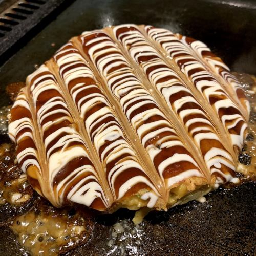 For okonomiyaki and monjayaki, go to GOEMON!