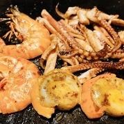 お好み焼き以外の海鮮も♪