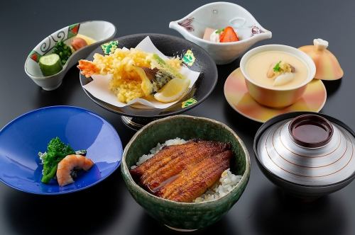 Mini eel meal (lunch: 3,800 yen)