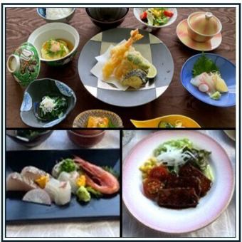 [Weekday only* Luxury lunch with choice of main dish] 3,000 yen (tax included)