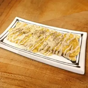 松露蛋黃醬起司煎蛋捲