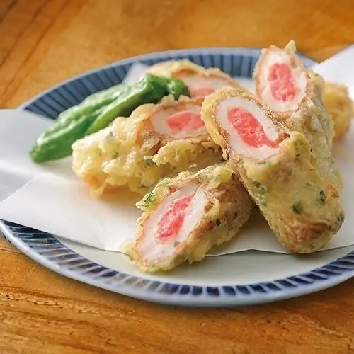 明太ちくわ磯部揚げ