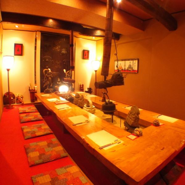 For banquets, we have a private room that can accommodate up to 35 people.A private room with a sunken hearth can accommodate up to 15 people.Various banquet courses with draft beer and all-you-can-drink for 120 minutes are available from 6,000 yen.