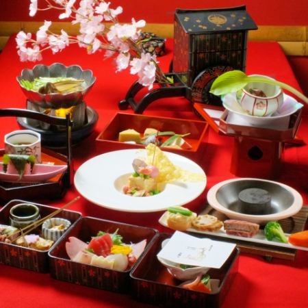 [Umeji Kaiseki Course] 10 dishes for 8,800 yen (excluding service charge)
