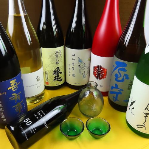 全国各地から厳選…本日の日本酒