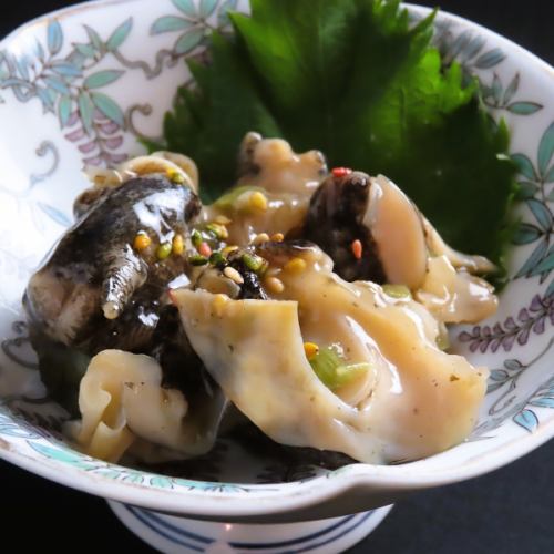 つぶ貝わさび