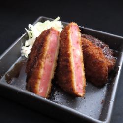火腿肉餅