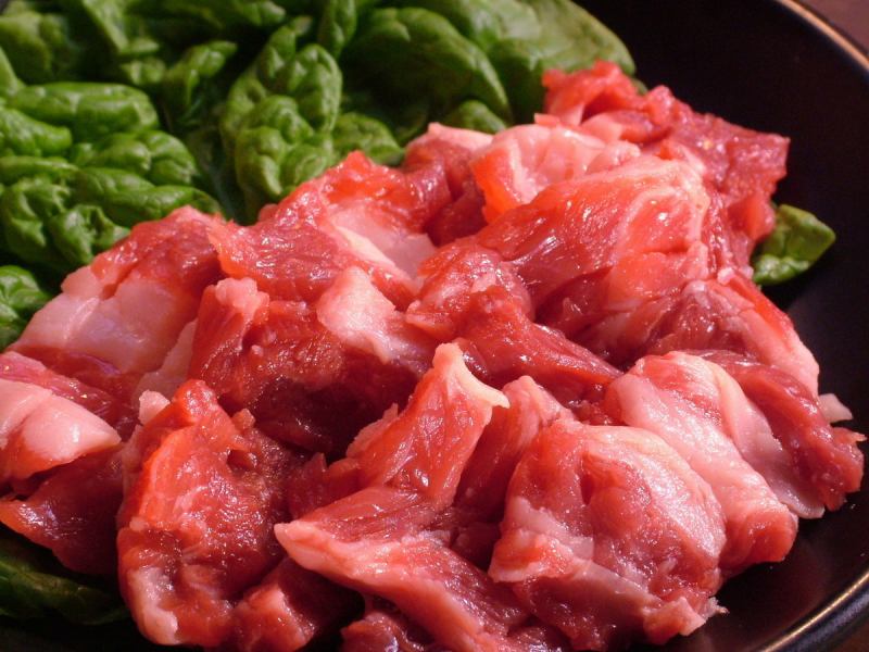 情熱ホルモン自慢のお肉がいっぱい♪