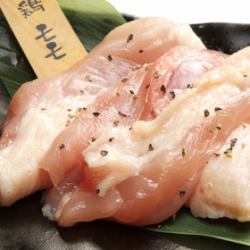 【鶏】せせり(首)/鶏もも(塩ダレ・味噌ダレ)　各