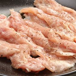 鶏もも(塩ダレ・味噌ダレ)/せせり(首)(塩ダレ)　各