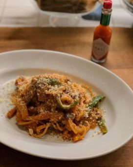 【パスタコース】自家製パンの盛り合わせ付き!前菜、パスタの2皿を季節のおすすめからどうぞ♪